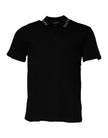 Black Viscose Collared Polo Short Sleeves T-shirtVERSACE Absolutely stunning, 100% Authentic brand new with tags VERSACE polo t-shirt crafted from viscose blend features a short sleeves and collared neck. Model: Collared neck polo t-shirt Colour: Black Ma