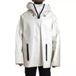 White Leather Men Waterproof Jacket BlousonBOTTEGA VENETA Absolutely stunning, 100% Authentic, brand new with tags BOTTEGA VENETA waterproof leather jacket. Model: Raincoat Colour: White Material: 100% Calf Leather Zipper closure Made in ItalyWhite Leathe