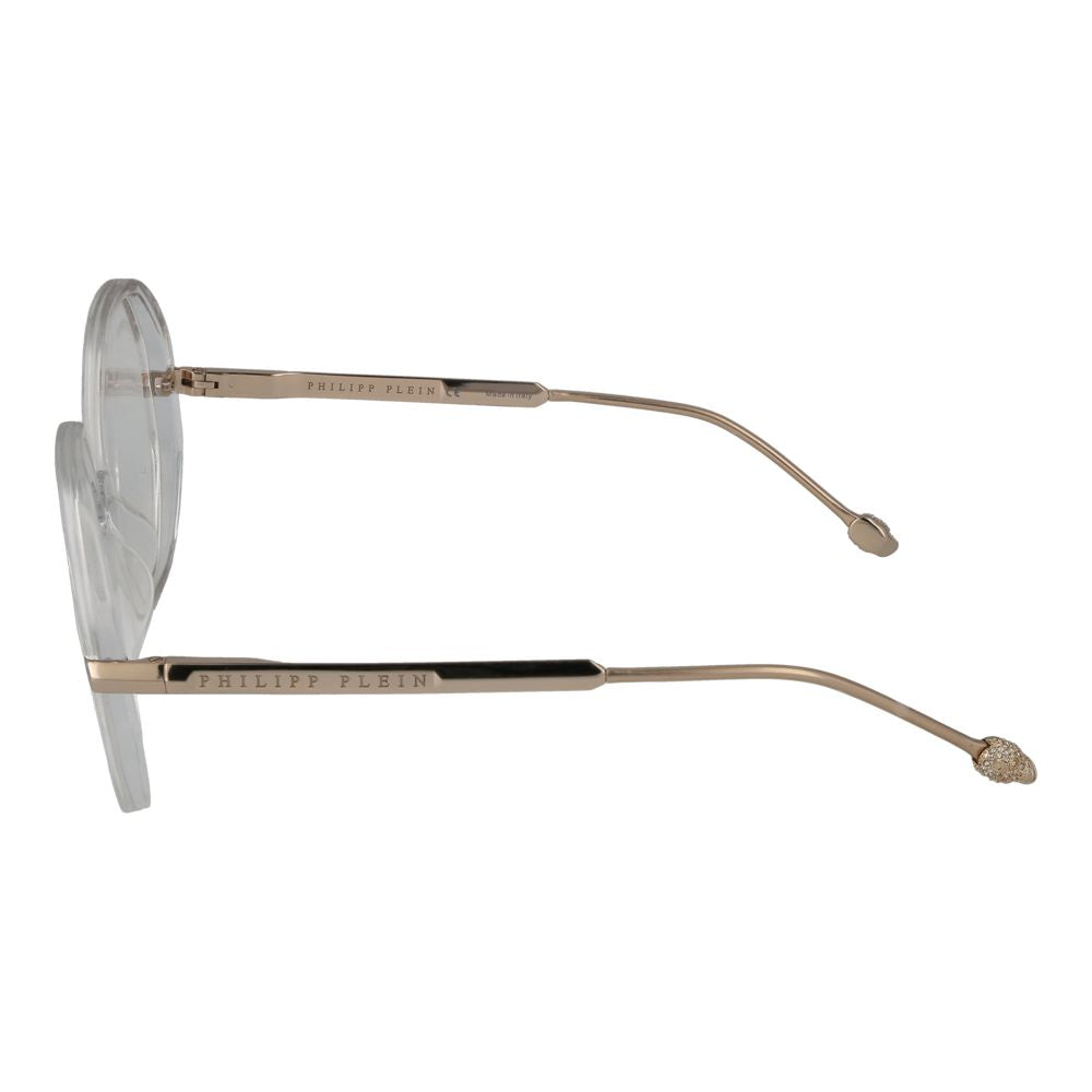 Transparent Synthetic Round Glasses with Full-Rim Frames