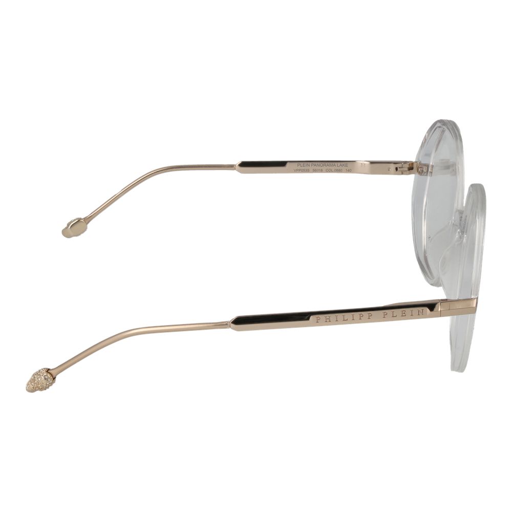 Transparent Synthetic Round Glasses with Full-Rim Frames