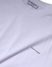 White Logo Cotton Crew Neck Short Sleeves T-shirtBALENCIAGA Absolutely stunning, 100% Authentic brand new Balenciaga cotton crew neck t-shirt with logo print. Model: Short sleeves crew neck t-shirt Colour: White Material: 100% Cotton Logo details Made in