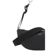 Black Calf Leather Bos Taurus Shoulder BagFerragamo’s Leather Hobo Shoulder Bag is an elegant and versatile accessory, featuring a half-moon design that enhances its soft, flowing silhouette. The adjustable shoulder strap allows you to easily adjust it to