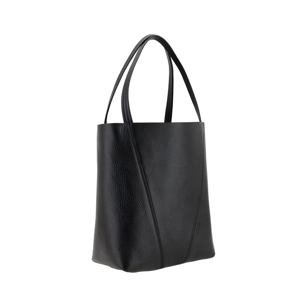 Sac à bandoulière Chloé en cuir de veau noir Bos Taurus