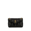 Black Lamb Ovis Aries Aries Shoulder BagThe LouLou lambskin Crossbody Bag by Saint Laurent combines iconic elegance with refined craftsmanship. Crafted from supple lambskin, it features a quilted and padded design that epitomizes the house’s sophisticated