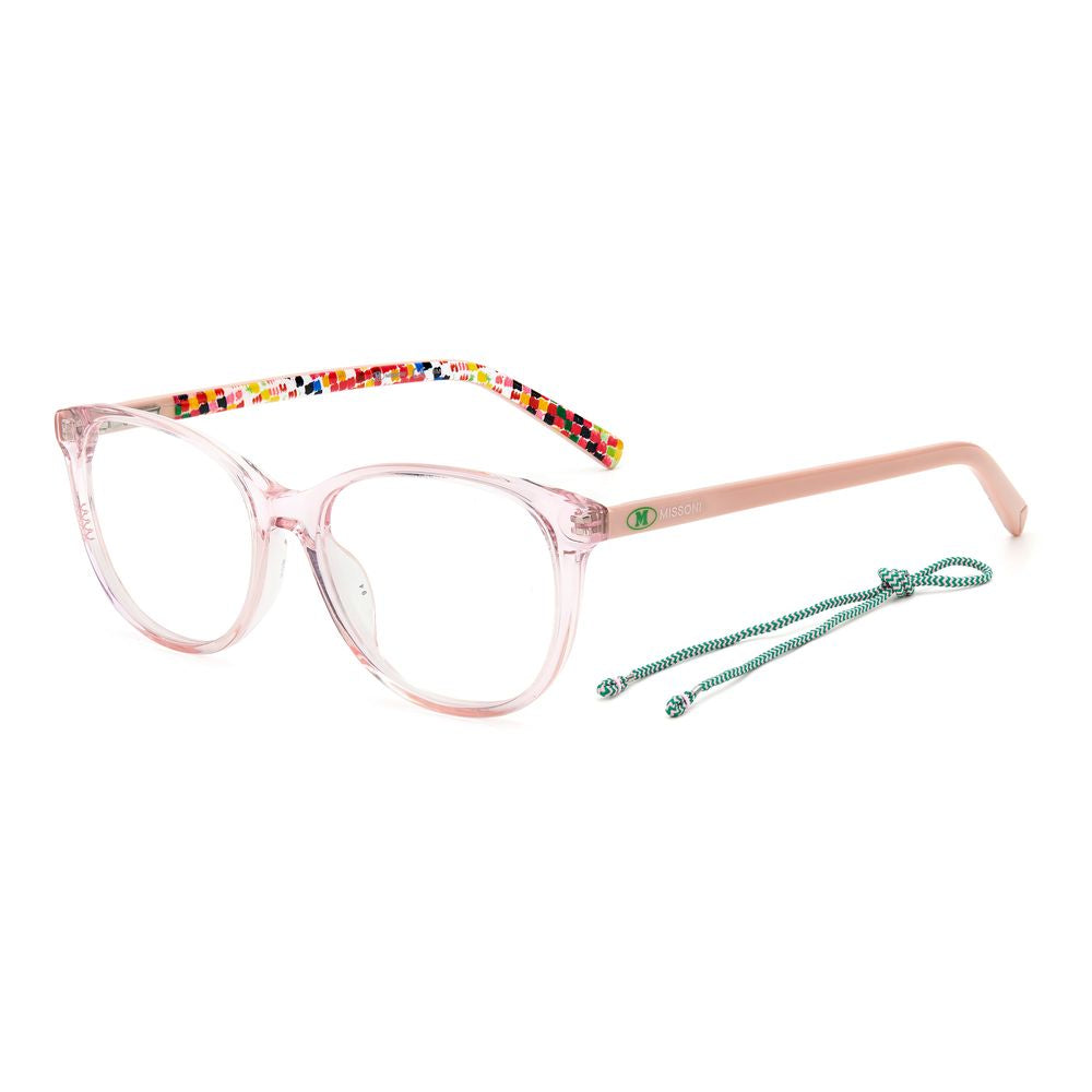 Rosa Brillengestelle aus Kunststoff von Missoni