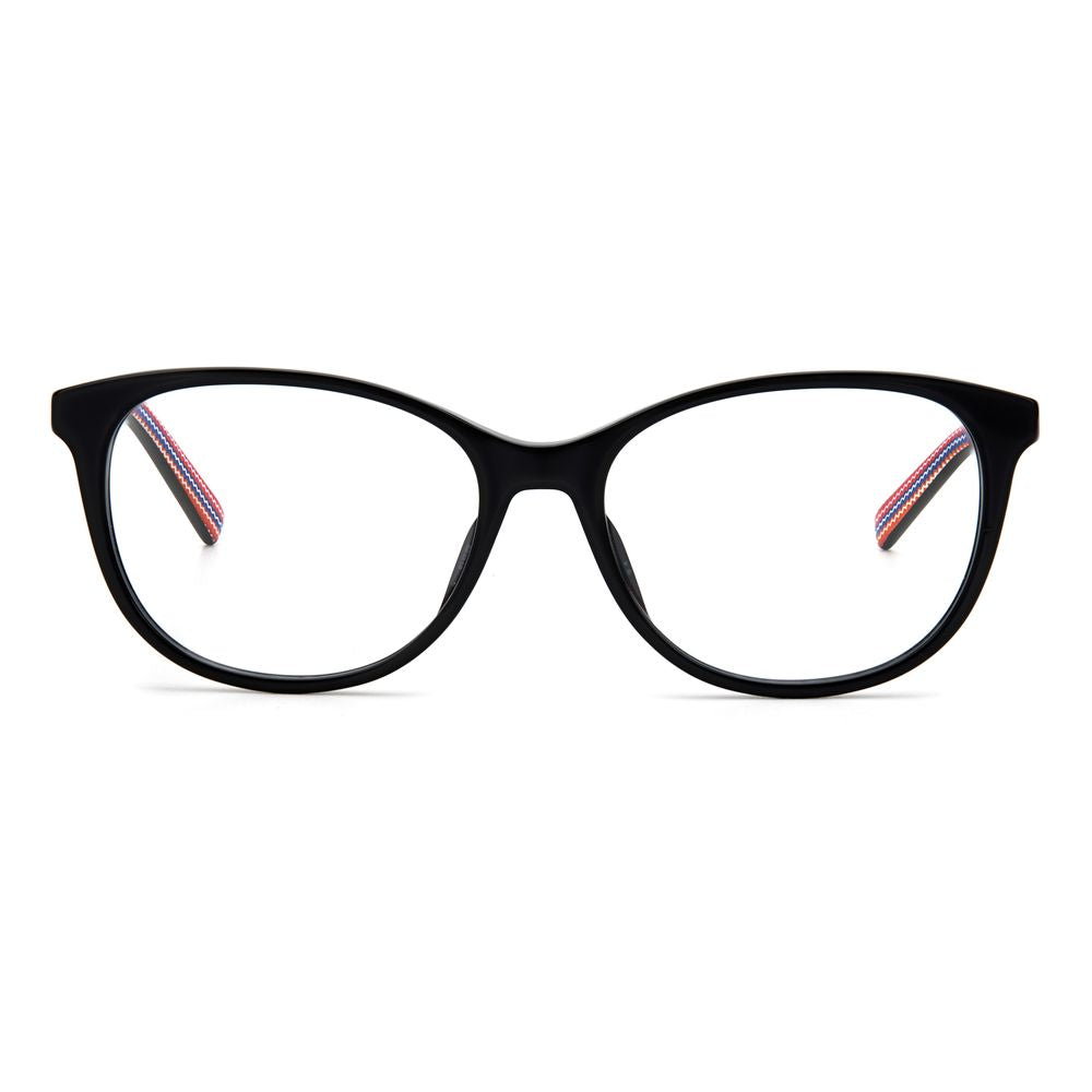 Black Acetate Glasses (Frames)GLASSES M MISSONI WOMEN MMI-0006-807 (Lens/Bridge/Temple) 52/16/140 mm.Material: ACETATE.Colour: Black.Measures (Lens/Bridge/Temple): 52/16/140mm..Black Acetate Glasses (Frames)${tagsM MissoniAulae Black Acetate Glasses (Fram
