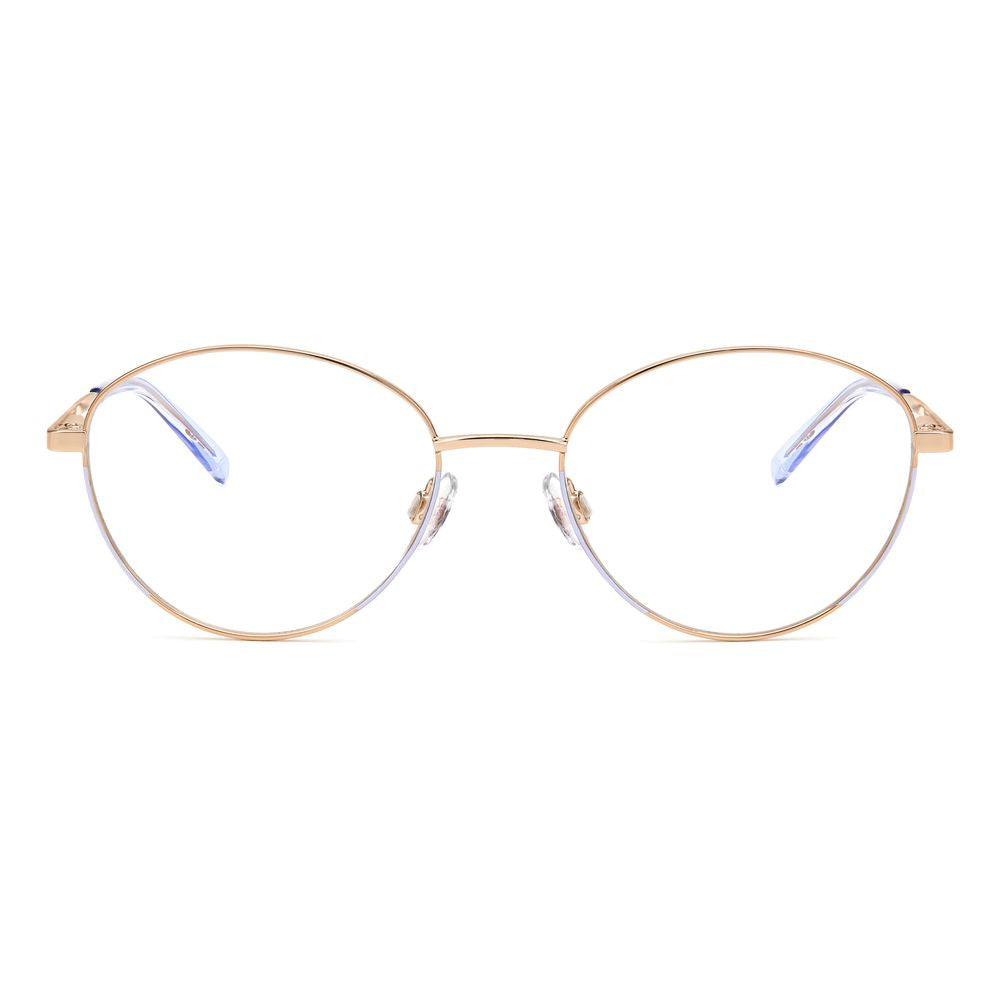Lila Metallbrille von Missoni Luxury Frames