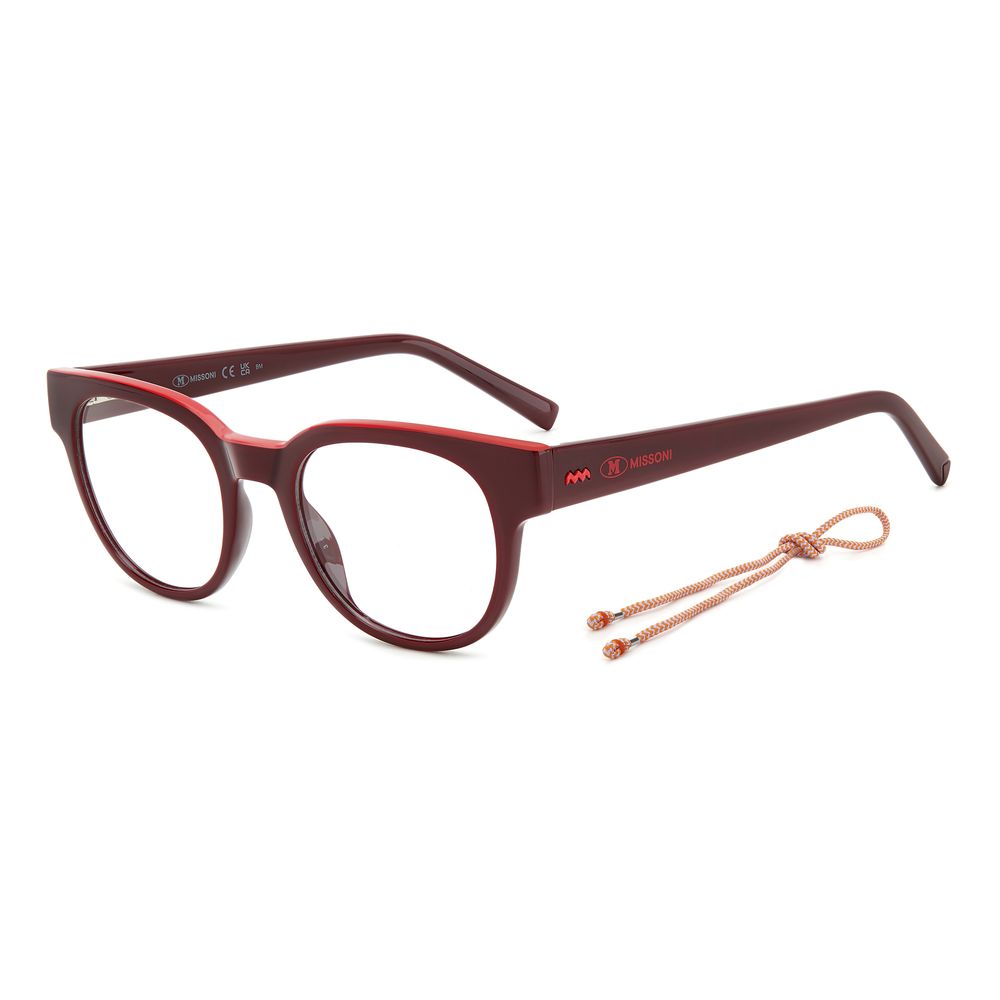 Rote synthetische Brille von Missoni