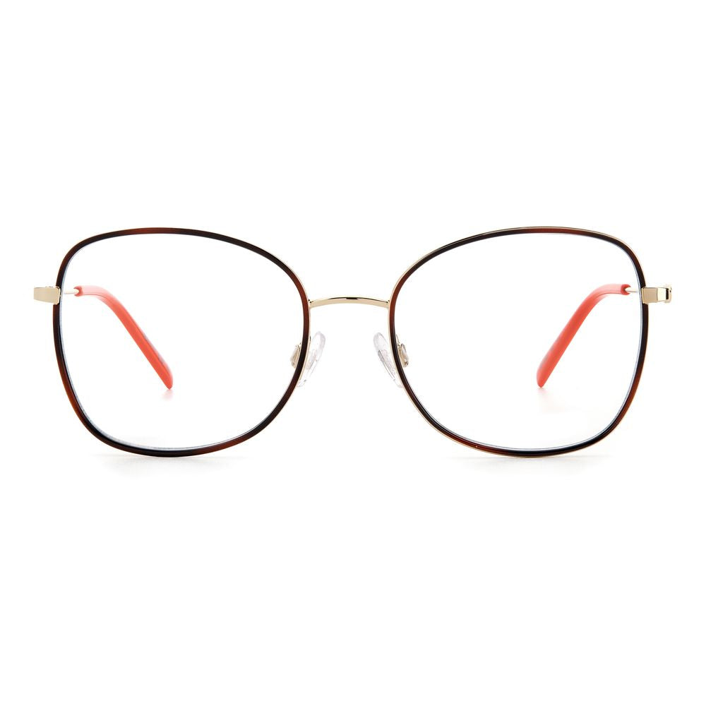 Brillengestelle aus Goldmetall von Missoni