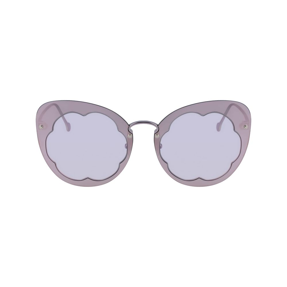 Purple Metal SunglassesSUNGLASSES SALVATORE FERRAGAMO WOMAN SF178SMAMF537 (Lens/Bridge/Temple) 63/13/140 mm.Material: METAL.Colour: LILAC.Measures (Lens/Bridge/Temple): 63/13/140mm.PURPLE.UV filter 1Purple Metal Sunglasses${tagsSalvatore FerragamoAulae Pu
