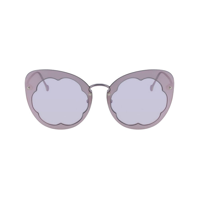 Purple Metal SunglassesSUNGLASSES SALVATORE FERRAGAMO WOMAN SF178SMAMF537 (Lens/Bridge/Temple) 63/13/140 mm.Material: METAL.Colour: LILAC.Measures (Lens/Bridge/Temple): 63/13/140mm.PURPLE.UV filter 1Purple Metal Sunglasses${tagsSalvatore FerragamoAulae Pu