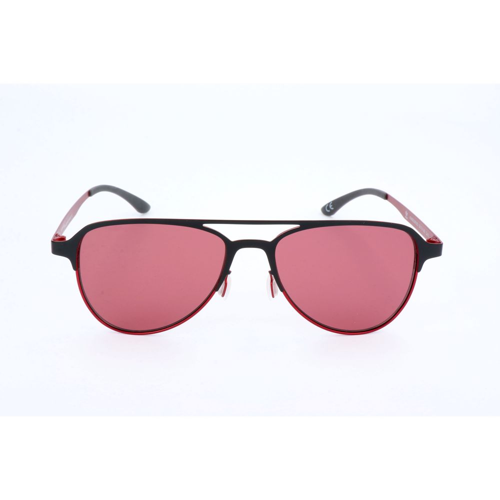 Schwarze Sonnenbrille aus synthetischem Metall
