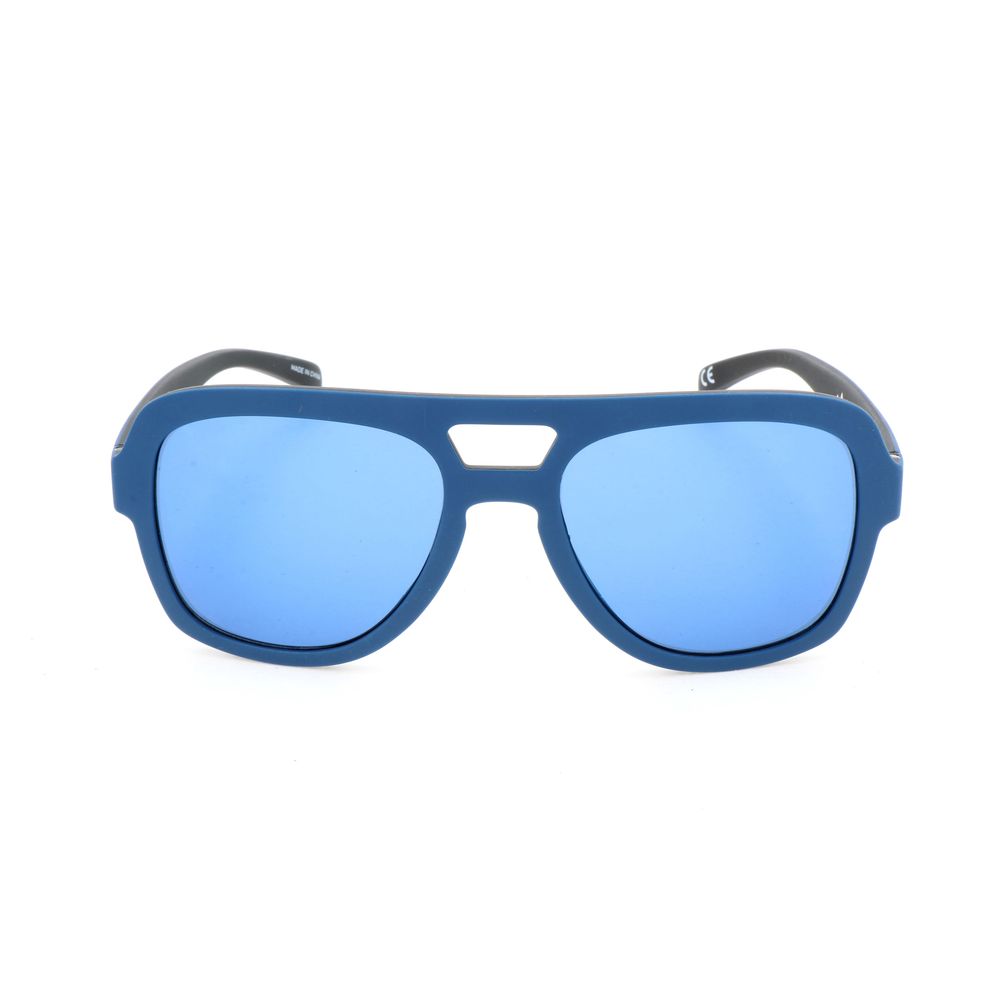 Blaue Synthetik-Sonnenbrille von Adidas
