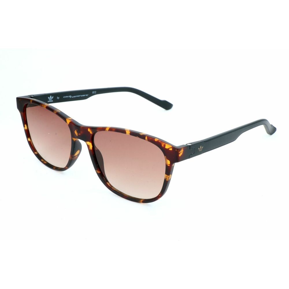Havana Synthetic Sunglasses with Gradient Brown Lens
