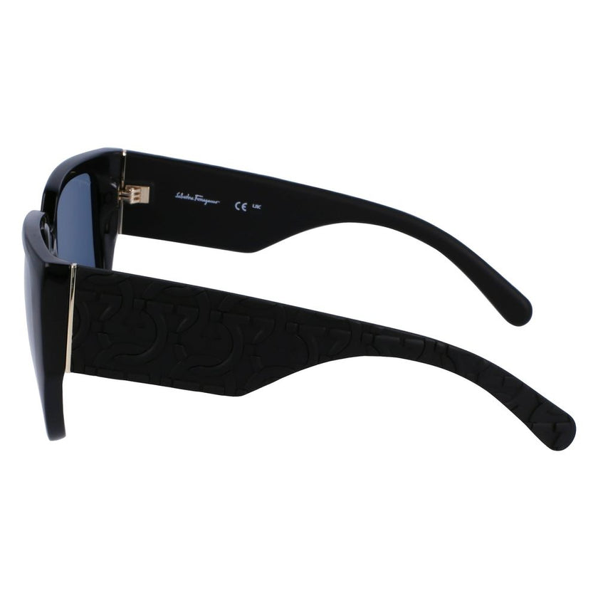 Black Bio Injected SunglassesSUNGLASSES FERRAGAMO WOMEN SF1088SE-001 (Lens/Bridge/Temple) 57/16/140 mm.Material: BIO INJECTED.Colour: BLACK.Measures (Lens/Bridge/Temple): 57/16/140mm.BLACK.CATEGORY-3Black Bio Injected Sunglasses${tagsFerragamoAulae Black