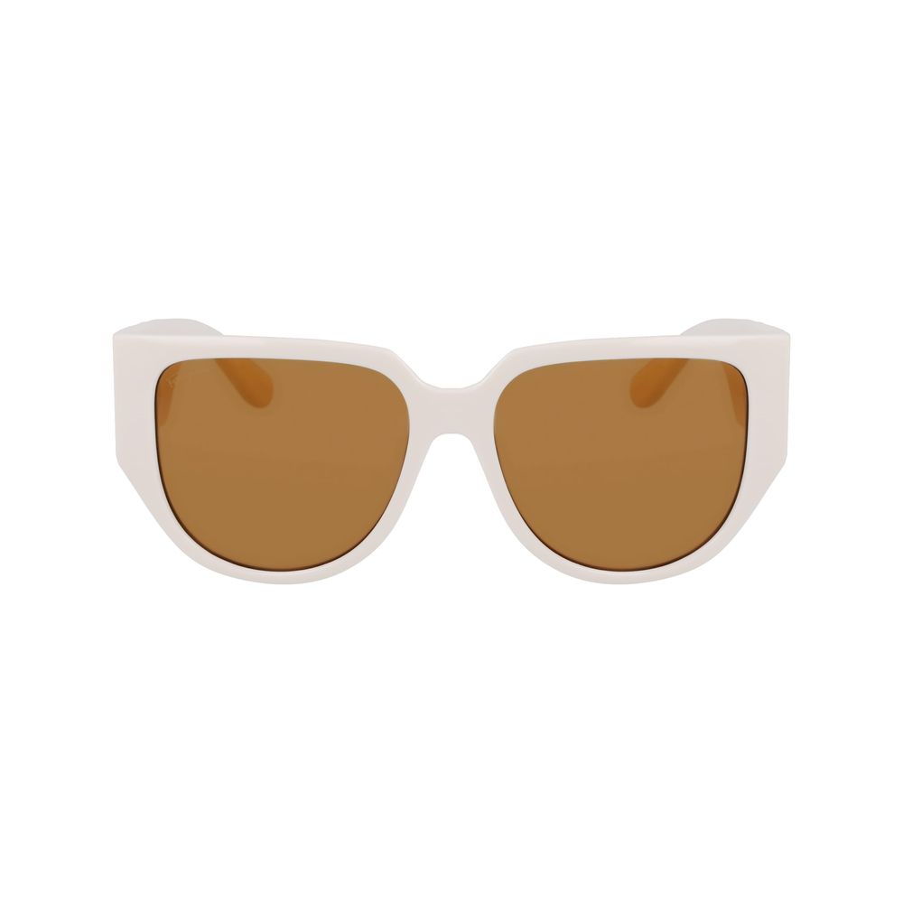 White Bio Injected SunglassesSUNGLASSES FERRAGAMO WOMEN SF1088SE-103 (Lens/Bridge/Temple) 57/16/140 mm.Material: BIO INJECTED.Colour: WHITE.Measures (Lens/Bridge/Temple): 57/16/140mm.BLACK.CATEGORY-2White Bio Injected Sunglasses${tagsFerragamoAulae White