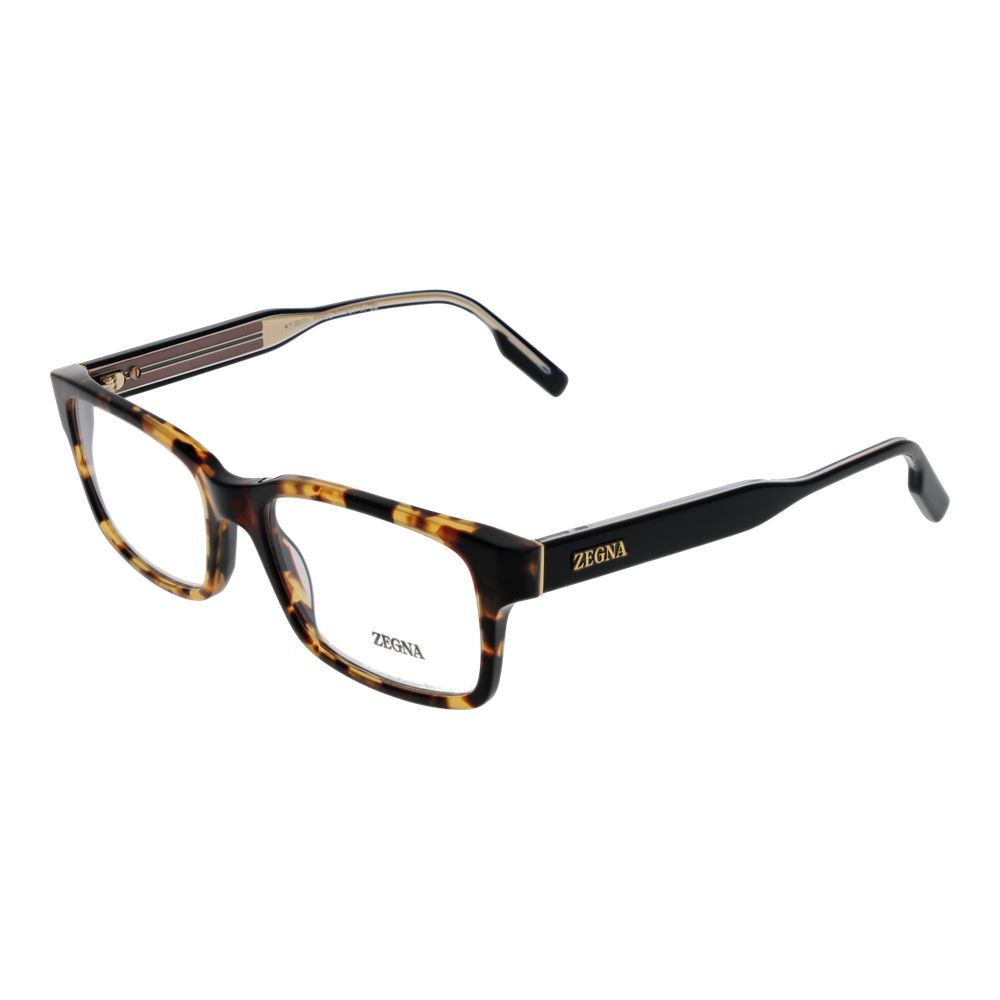 Brillengestell aus braunem Acetat