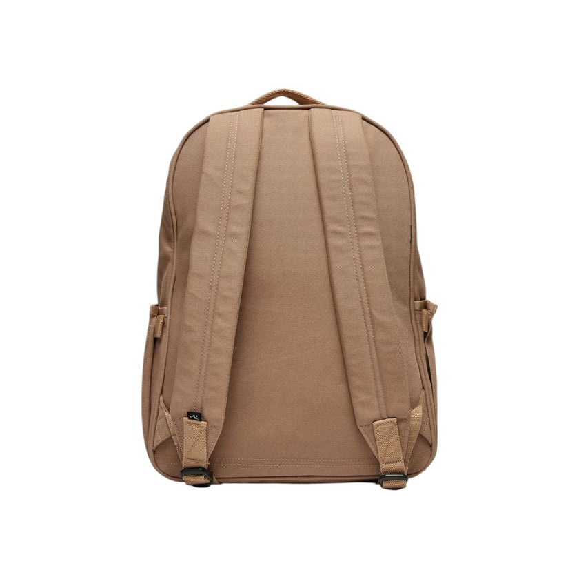 Beige Recycled Polyester BackpackDiscover the Calvin Klein SPORT ESSENTIALS CAMPUS backpack, an essential accessory for the modern man. Made from 100% recycled polyester, this backpack combines sustainability with style. The sleek design features a zipper