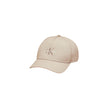 Beige Recycled Polyester Cap (Baseball Hat)The Calvin Klein Jeans MONOLOGO PRINT CAP WARM men’s cap is a versatile and modern accessory, perfect for completing your casual look. Made from a blend of recycled polyester and polyester, it offers a comfortabl