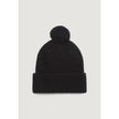 Black Alpaca Leather Cap (Baseball Hat)The Calvin Klein CK EMBROIDERY AIRY POMPOM BEANIE women’s hat is an elegant and warm accessory, perfect for cold days. Made from high-quality materials, including 48% alpaca, 28% polyester, 21% wool, and 3% elastane/