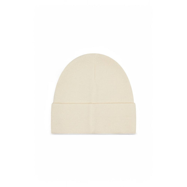 Cream Recycled Polyester Cap (Baseball Hat)Discover the MONOGRAM EMBRO beanie by Calvin Klein, a chic and versatile accessory for any outfit. Made from 100% recycled polyester, this beanie not only provides exceptional comfort but is also a sustainable ch