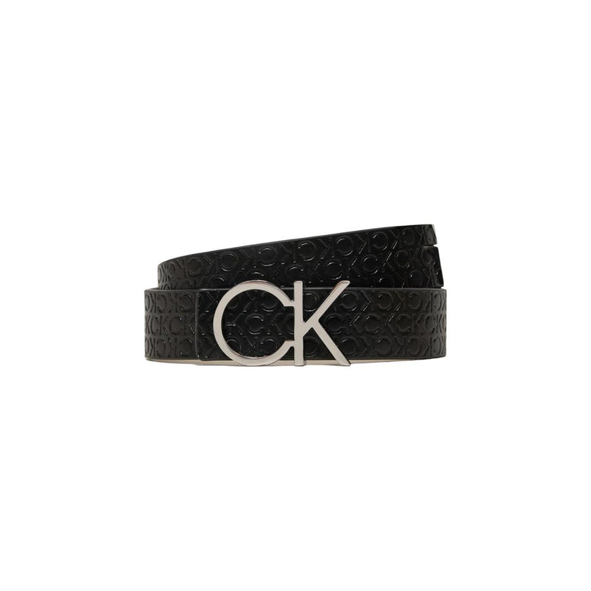 Bicolor Leather BeltThe Calvin Klein CK 3.0 MONO reversible belt is an elegant and versatile accessory, made from 100% high-quality leather. This model features a refined and modern design, highlighted by the distinctive CK logo buckle, adding a touch of