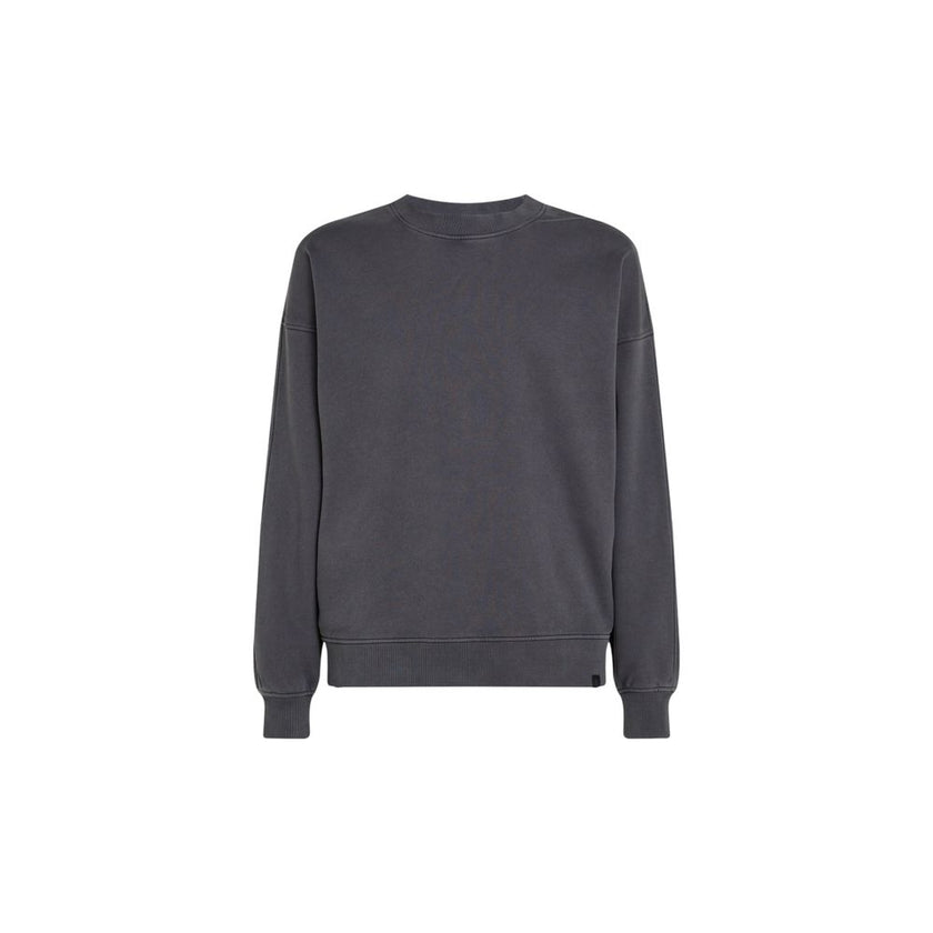 Gray Cotton SweatshirtDiscover the Calvin Klein Jeans WASHED HEAVY CREW NE J30J326687 sweatshirt for men, a clothing piece that combines style and comfort. Made from 80% cotton and 20% recycled cotton, this sweatshirt feels soft to the touch and is enviro