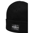 Black Cotton Cap (Baseball Hat)The MONO LOGO PATCH BEANIE WARM by Calvin Klein Jeans is the perfect accessory to complete your winter look. Made from a blend of 50% cotton and 50% acrylic, this beanie provides a warm and comfortable fit, ideal for tacklin