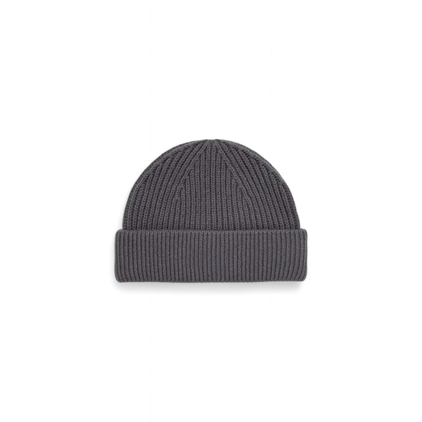 Gray Organic Cotton Cap (Baseball Hat)Discover the Calvin Klein CLASSIC COTTON RIB BEANIE for men, an essential accessory for your winter wardrobe. Made from a blend of 50% organic cotton, 45% cotton, and 5% cashmere, this beanie offers the perfect combin