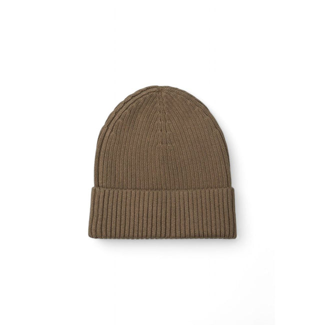 Beige Organic Cotton Cap (Baseball Hat)Discover the Calvin Klein CLASSIC COTTON RIB BEANIE for men, an essential accessory for your winter wardrobe. Made from a blend of 50% organic cotton, 45% cotton, and 5% cashmere, this beanie offers the perfect combi