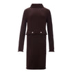 Elegant Viscose Brown DressDiscover the sophistication of this elegant brown dress, a true representation of Bottega Veneta’s dedication to luxury and style. Perfect for any upscale event, its exquisite viscose material provides both comfort and a flatter