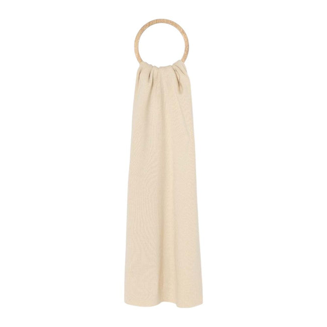 Cream Recycled Polyester ScarfDiscover the Calvin Klein MONOGRAM EMBRO SCARF K60K612659, a stylish and versatile accessory perfect for completing any outfit. Made from 100% recycled polyester, this scarf not only adds a touch of elegance but is also an ec