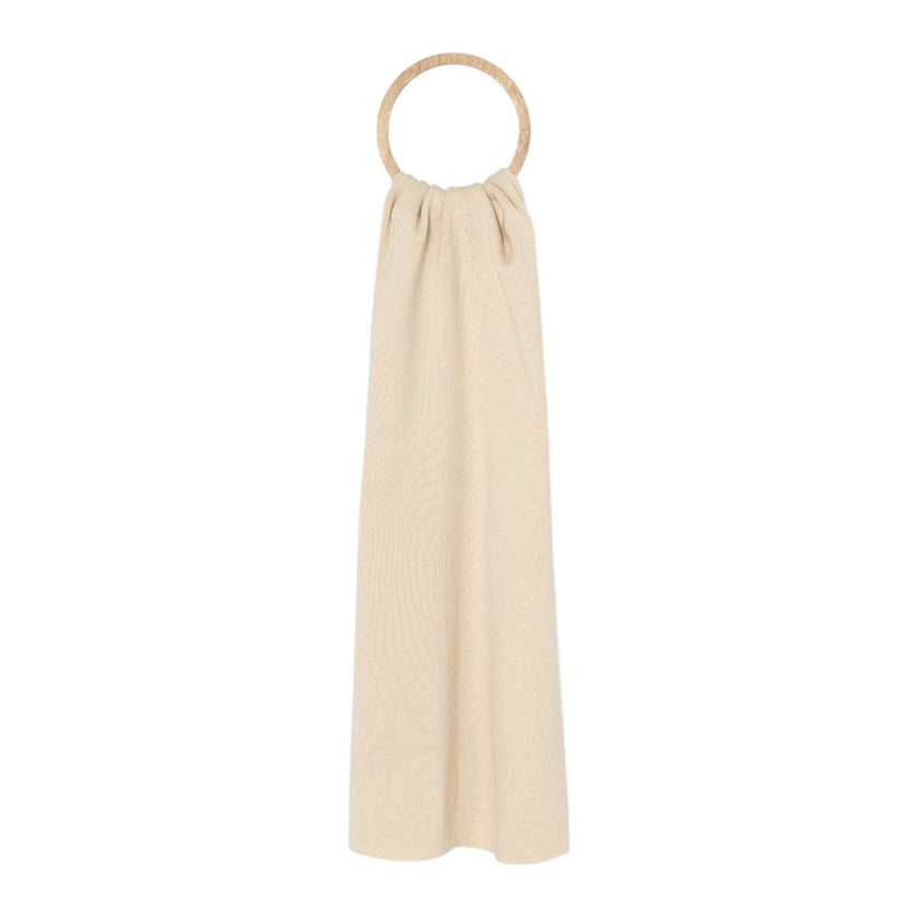 Cream Recycled Polyester ScarfDiscover the Calvin Klein MONOGRAM EMBRO SCARF K60K612659, a stylish and versatile accessory perfect for completing any outfit. Made from 100% recycled polyester, this scarf not only adds a touch of elegance but is also an ec