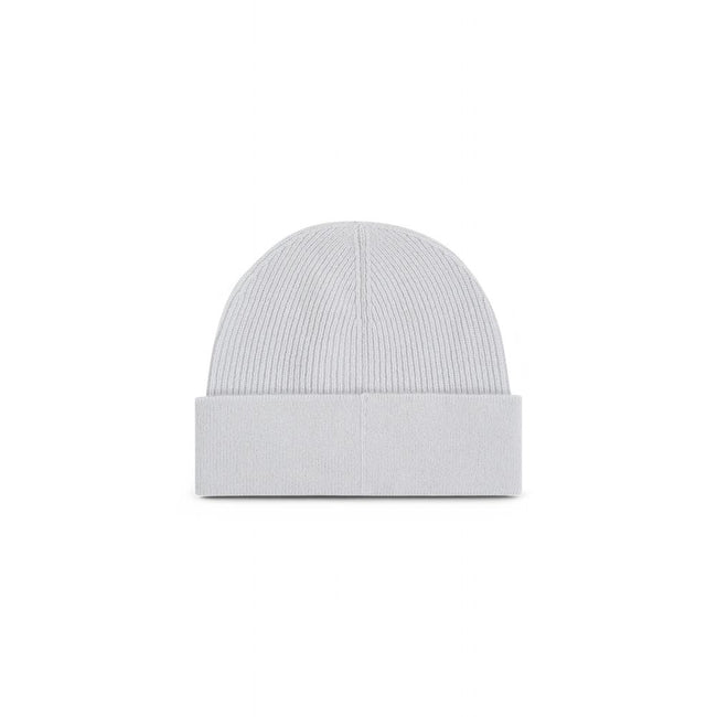 Gray Cashmere Caps Baseball HatThe Calvin Klein chunky open rib beanie is the perfect accessory to complete your winter look. Made from 100% cashmere, it provides an unparalleled softness and warmth. The open rib design adds a touch of elegance and modern