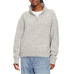 Gray Polyester CardiganDiscover the Calvin Klein Jeans TEXTURED HALF ZIP SW J20J224238 women’s cardigan, a piece that combines elegance and comfort. Made from a high-quality blend, the cardigan consists of 58% polyester, 20% alpaca, 20% wool, and 2% elast