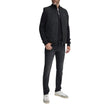 Black Cotton CardiganDiscover the Calvin Klein Jeans LINEAR HALF ZIP SWEA J30J326199 men’s cardigan, a versatile and trendy clothing piece. Made from high-quality materials, 85% cotton and 15% acrylic, this cardigan offers exceptional comfort and a pleasa