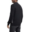 Black Cotton CardiganDiscover the Calvin Klein Jeans LINEAR HALF ZIP SWEA J30J326199 men’s cardigan, a versatile and trendy clothing piece. Made from high-quality materials, 85% cotton and 15% acrylic, this cardigan offers exceptional comfort and a pleasa