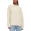 Beige Polyester SweaterDiscover the Calvin Klein Jeans TEXTURED LOOSE SWEAT J20J224636 women’s sweater, an essential piece for your winter wardrobe. Made from a blend of 58% polyester, 40% wool, and 2% elastane/lycra, this sweater offers unmatched softnes
