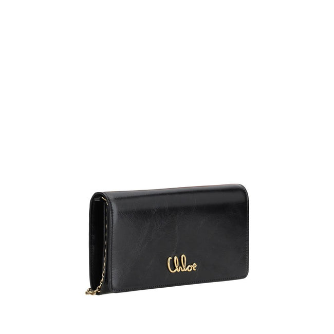 Brown Calf Leather Bos Taurus Clutch BagThe Chloé Iconic Pochette is a sophisticated and elegant accessory, perfect for adding a touch of class to every look. The compact and refined design is enriched by the removable chain shoulder strap, which allows i