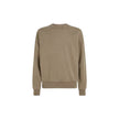 Beige Cotton SweatshirtDiscover the Calvin Klein Jeans WASHED HEAVY CREW NE J30J326687 sweatshirt for men, a clothing piece that combines style and comfort. Made from 80% cotton and 20% recycled cotton, this sweatshirt feels soft to the touch and is envir