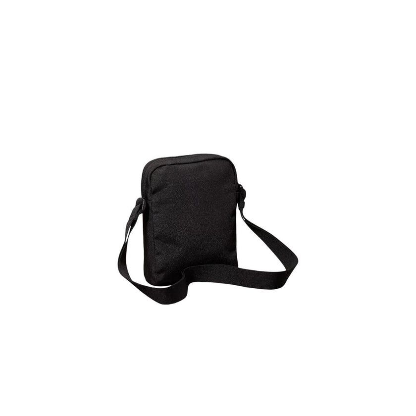 Black Recycled Polyester Messenger BagThe Calvin Klein SPORT ESSENTIALS REPORTER18 M K50K512011 men’s crossbody bag is the perfect accessory for those seeking practicality and style. Made from 100% recycled polyester, this bag is not only sustainable but