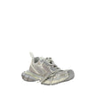 Multicolor Polyester Athletic Sneakers3XL Sneakers by Balenciaga, front closure via multiple laces, paneled mesh and mesh panels, textured chunky rubber sole, logo on sole and insole, double tongue closure, logo insole, reflective details, oversize design
