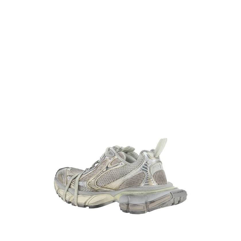 Multicolor Polyester Athletic Sneakers3XL Sneakers by Balenciaga, front closure via multiple laces, paneled mesh and mesh panels, textured chunky rubber sole, logo on sole and insole, double tongue closure, logo insole, reflective details, oversize design