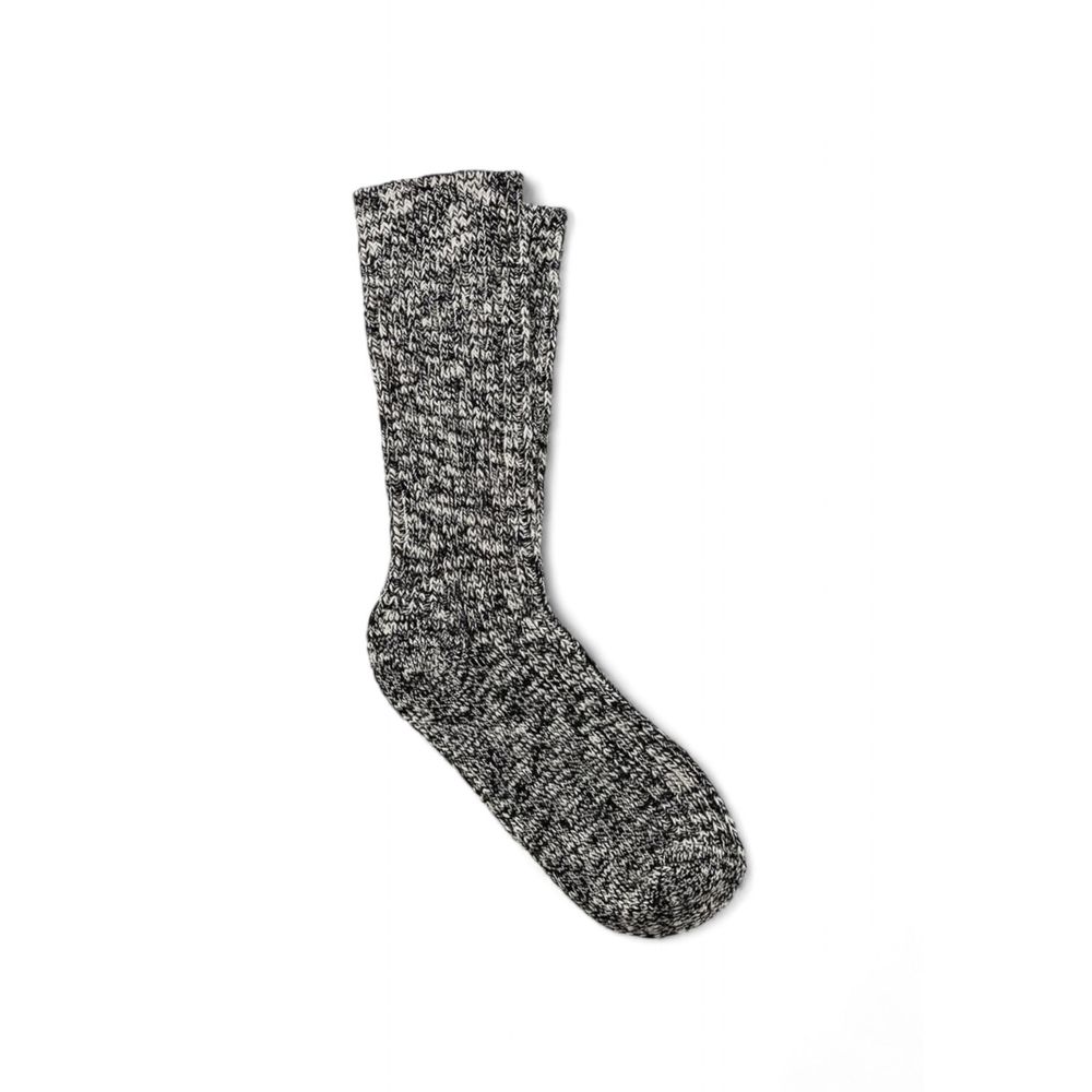 Graue Baumwoll-Slub-Socken von BIRKENSTOCK