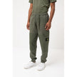 Green Cotton Men's Tracksuit PantsElevate your casual ensemble with the sleek sophistication of Stone Island’s men’s tracksuit trousers. Crafted from 100% premium cotton for unmatched comfort, these trousers flaunt a fresh green hue that embodies the bold