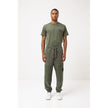 Green Cotton Men's Tracksuit PantsElevate your casual ensemble with the sleek sophistication of Stone Island’s men’s tracksuit trousers. Crafted from 100% premium cotton for unmatched comfort, these trousers flaunt a fresh green hue that embodies the bold