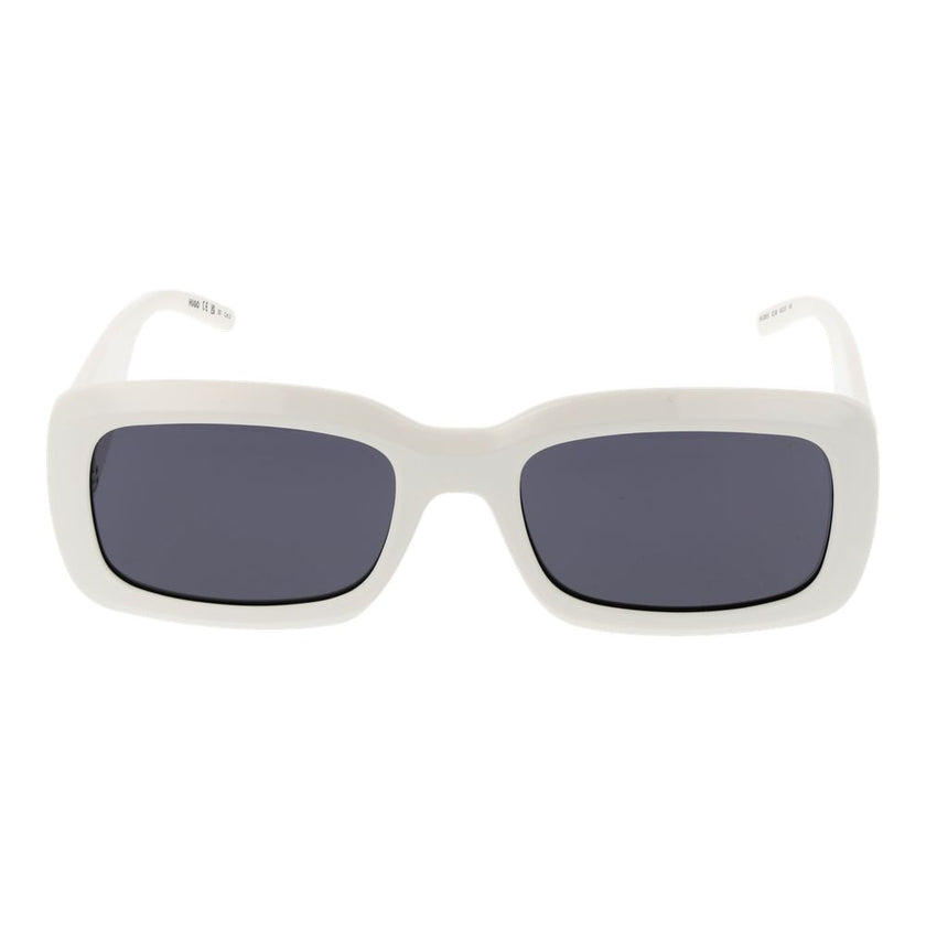 White Polyamide SunglassesGender Unisex Main color White Filter Category Three Extra No extra Frame color White Frame material Polyamide Lenses Color Grey Lenses Material Plastic Style Rectangle Lenses Effect No Extra Protection 100% UVA & UVB Lenses widt