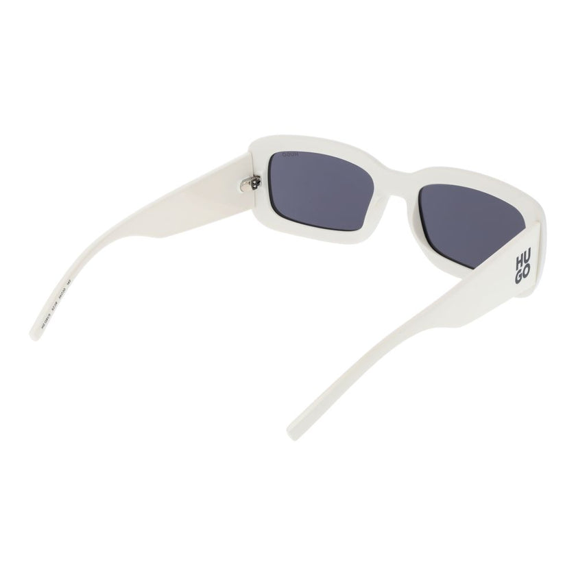 White Polyamide SunglassesGender Unisex Main color White Filter Category Three Extra No extra Frame color White Frame material Polyamide Lenses Color Grey Lenses Material Plastic Style Rectangle Lenses Effect No Extra Protection 100% UVA & UVB Lenses widt
