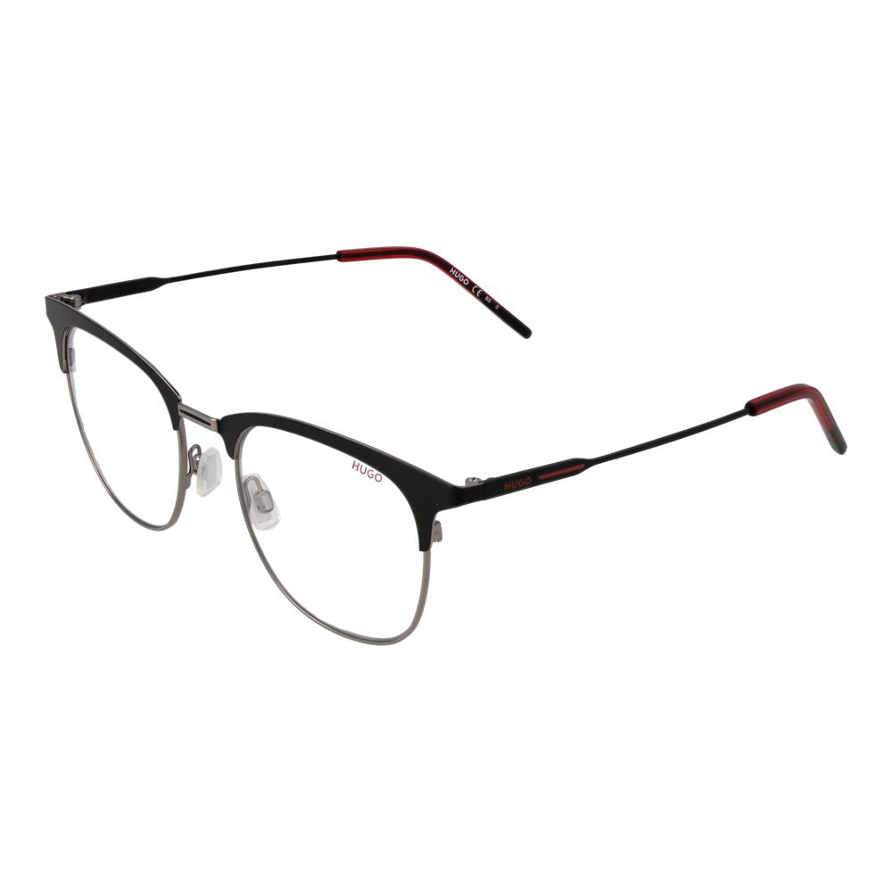 Black Stainless Steel Glasses (Frames)Gender Men Main color Black Filter Category None Extra No extra Frame color Black Frame material Stainless Steel Lenses Color Demo glasses Lenses Material Plastic Style Browline Lenses Effect No Extra Protection No UV