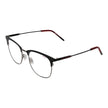 Black Stainless Steel Glasses (Frames)Gender Men Main color Black Filter Category None Extra No extra Frame color Black Frame material Stainless Steel Lenses Color Demo glasses Lenses Material Plastic Style Browline Lenses Effect No Extra Protection No UV